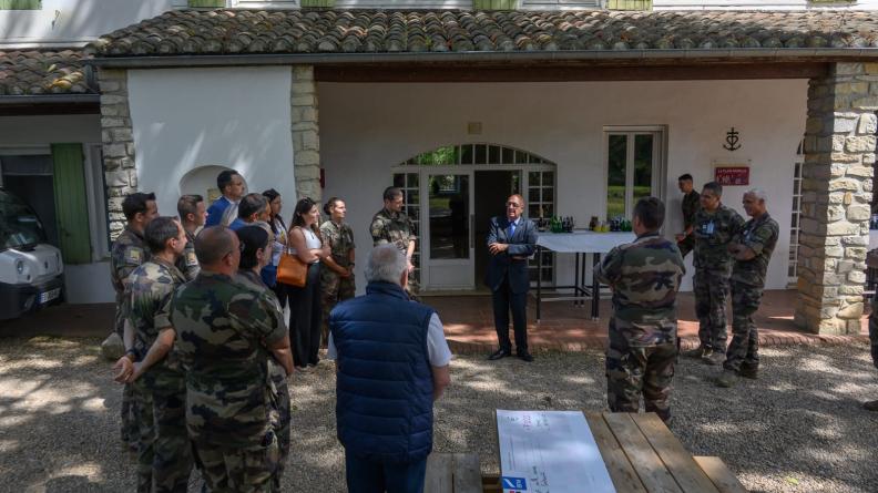 Discours du général VERNA