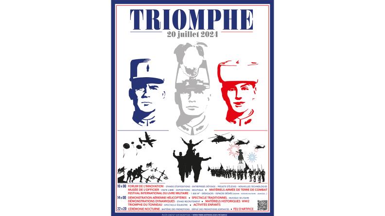 Affiche Triomphe 2024