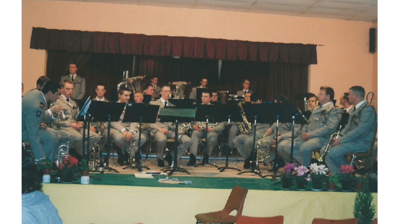 Photo du Brass Band en Janvier 2000