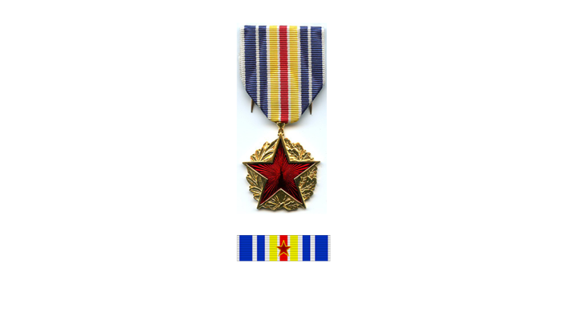 Médaille des blesse et sa barrette