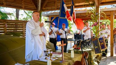 Messe de la Saint-Michel à la Caserne CBA Dupuis