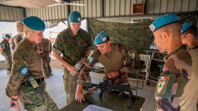 Casques bleus Français et Allemands au Liban