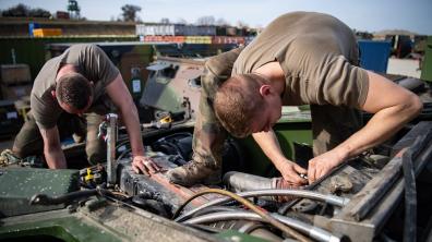 Maintenance dans l'armée de Terre