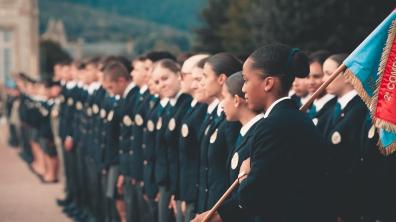 élèves du  lycée militaire d’Autun