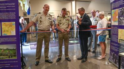 Inauguration de l'exposition temporaire de la salle d'honneur de l'infanterie © EMD