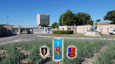 Entrée des écoles militaires de DRAGUIGNAN