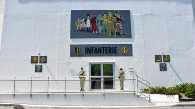 Inauguration de la salle d'honneur de l'infanterie © EMD