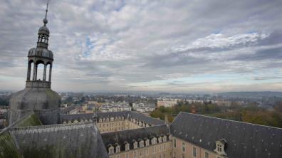 Vue du lycée Prytanée National Militaire de haut © PNM/armée de Terre/Défense