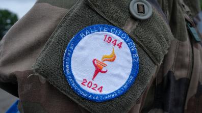 Rallye citoyen « De la flamme patriotique 1944 à la flamme Olympique 2024 »