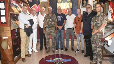 2e RPIMa - Visite de la salle d’honneur du régiment