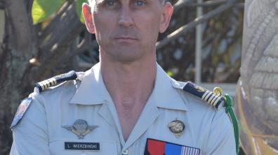 Colonel Loïc WIERZBINSKI, chef de corps du RIMaP-P