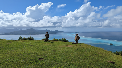 La 2e compagnie du RIMaP-P pendant l’exercice Varua Toa sur l’île de Raiatea en Mai 2023 