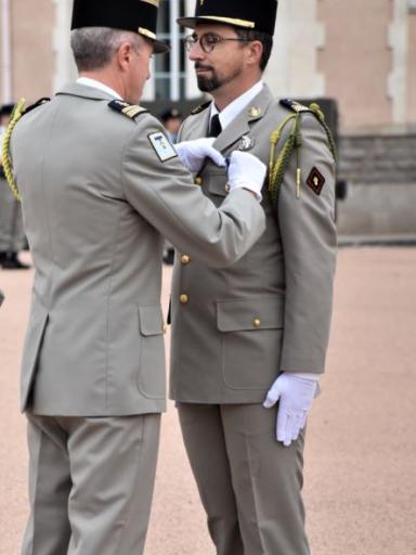 Remise de la médaille des blessés