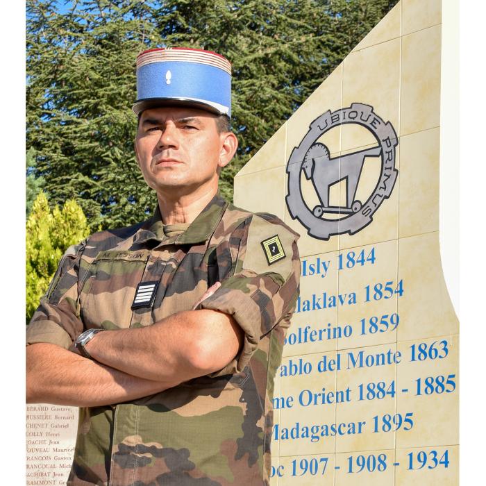 Photo officielle du colonel Mickaël TESSON