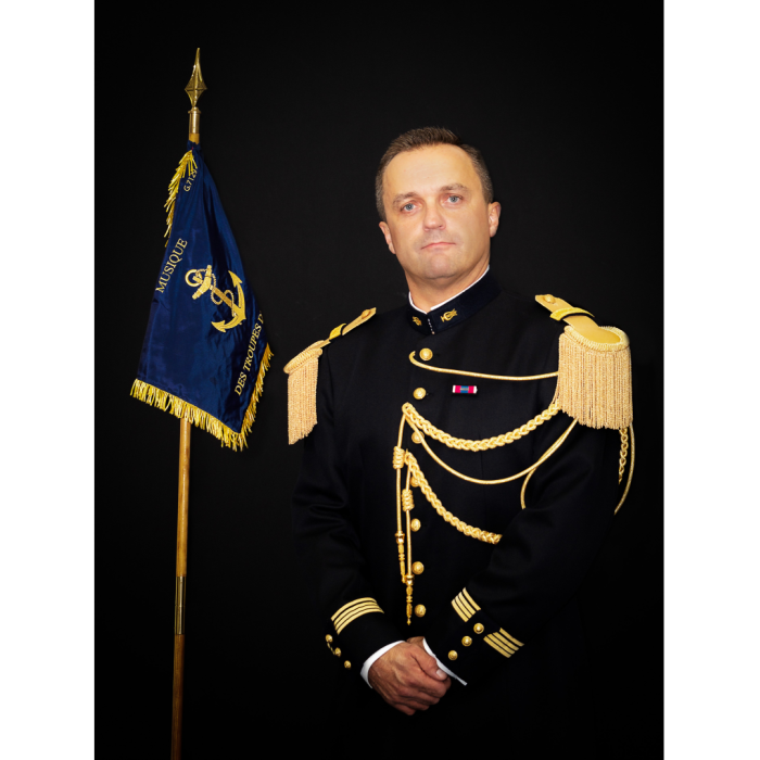 Monsieur Laurent ARANDEL Chef de musique des Troupes de Marines