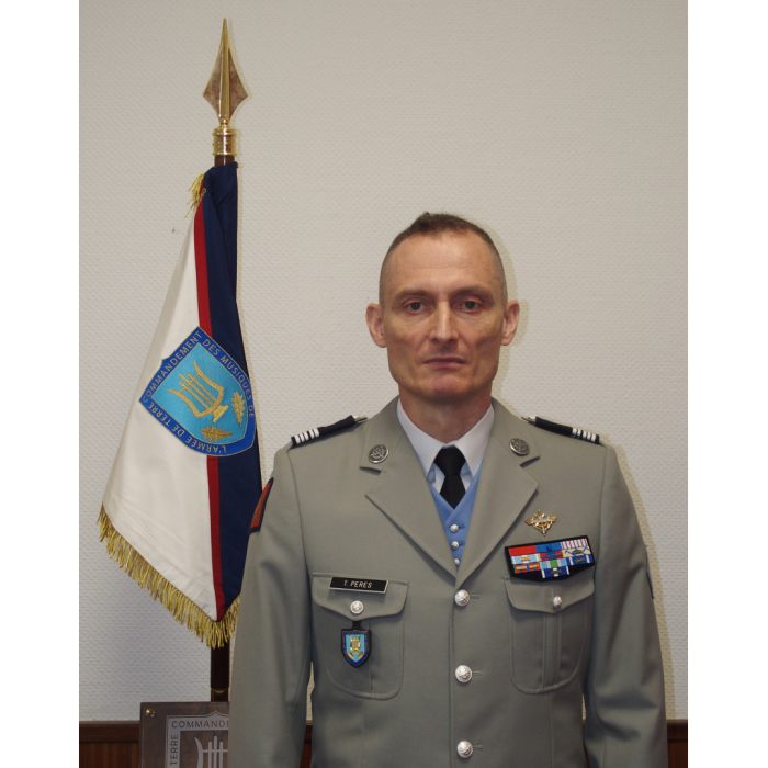 Colonel Thierry Pérès Chef de Corps du Commandement des musiques de l'Armée de Terre